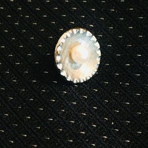 Vintage BALLOU REG'D  Pearl Silver / Tack Pin
